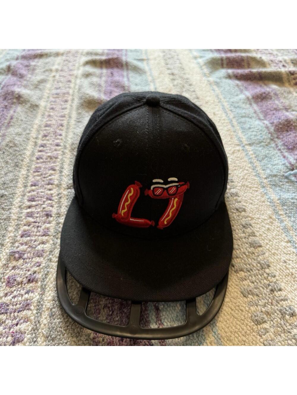 Baseballism L7 Weiner Sandlot Hot Dog Snapback Hat Cap Mens OSFA